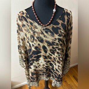 Leopard Print Blouse